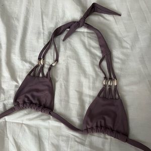 Montce shell bikini top